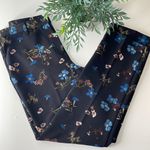 Allison Daley  floral pants.  Size 10.  Straight leg. Photo 0