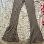 90 Degrees by Reflex 90 Degree By Reflex S Gray Fleece Flare/ Boot Cut leggings Photo 1