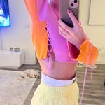 Boutique Crop Top Orange Photo 2