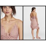 Free People 💕💕 One Adella Slip Dress ~ Rose Pink Medium M NWT Photo 12