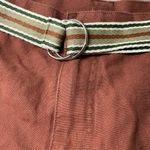 Women’s Riveted by Lee Cargo Style Clay Adobe Waisted Belt Shorts Sz 16 NEW Photo 3