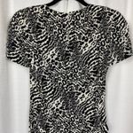 Carolina Herrera CH by Neiman Marcus Vintage Zebra Ruffle Sheath Dress Sz.4 Photo 6