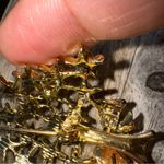 Sparkle Galore White‎ Rhinestone 2.25” Christmas Tree Bow Brooch Signed CN Photo 2