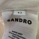 Sandro  Enrique Wide Leg Pant Size 10 Photo 13