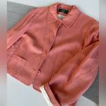 Orvis  Coral Peach Lady Jacket Cropped Jacket Size 12 Photo 8