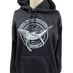 Hill House Hill Heavyweight Poly/Cotton Hoodie Black Whale Watching Monterey Ca Sz XL Photo 0