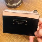 Kate Spade Staci Black Pink Colorblock Card Holder Wallet NWT Photo 1