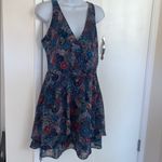Adelyn Rae - Tank floral dress open back triangle M Photo 1