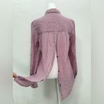 Free People  No Limits Stripe Stretch
Cotton Shirt Photo 4