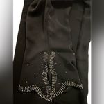 Elegant Black Long sleeve abaya with its hijab! Size 56 or L/XL Photo 10