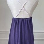 Victoria's Secret Victoria’s Secret Purple Pink Cross Back Chemise Nightie Lingerie M Photo 1