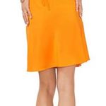 1. State  Sleeveless Satin Tie Back Cowl Neck Slip Dress Photo 1