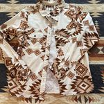 BKE Aztec Button Up Photo 0