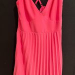 Lulus Pink Pleated Dress Photo 1