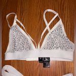 Windsor  White Rhinestone Bra Set Photo 2