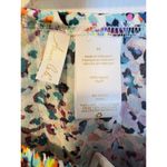 Anne cole  Scoop Neck Bell Sleeve Cover-Up Tunic Size Medium Colorful Swim Beach Photo 4