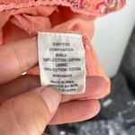 Maisie Women's Pink Multi Floral Tiered Smocked Ruffle Mini Dress Size Medium Photo 7