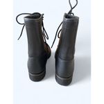 Tony Lama NEW Women's Black Leather Roper Lace Up Kiltie Boots 5.5 B Photo 6