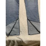 Pistola  Alexa High Rise Slim Flare Jeans Size 28‎ Side Slits  Blue Retro Photo 6