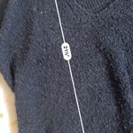 Free People Finders Keepers Popcorn Black V-neck Sweater Photo 4