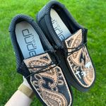 Hey Dude Custom Made Paisley Print Leather s Photo 4