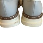 Linea Paolo Minka Loafers Light Grey Leather Classic Shoes Size 7 Women's Photo 7