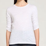 Goldie Tees | RUCHED HALF SLEEVE TEE Photo 0