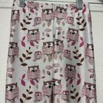 Blackmilk  Mama Baby Pink Owl Leggings XXS‎ Wildlife Leaves Tree Photo 0