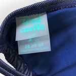 Sand Castle Dark Blue Denim Cutout Halter Neck Bikini Set Size L Photo 99