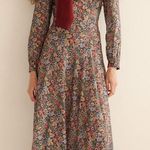 Doen Charleston Dress in Wildberry Thicket XS Red Photo 0