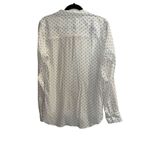 Equipment ✨Adalyn Uniform Dot Sz Large Blouse in Ivory White ✨ Photo 4
