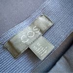 COS High Waist Wide Leg Pull-On Culottes Pants Navy Blue Sz XS Photo 7