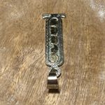 Sterling Silver Vintage Long Egyptian Mexico Symbols 925  Pendant Photo 7