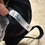 Lulus Sun And Games Black One Shoulder Cut Out Swim Bikini Top Size XS Photo 4