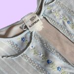 Vintage 90s JCPenney Sleepwear Baby Blue Long Slip Nightgown 🔥 Size M Photo 1