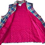 NWT CJ Bank Quilted Zip Front Vest Plaid Size 2X Photo 5