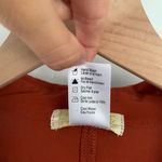 l*space L XS/Small Pacifica Button Up Tunic Cover Up Amber Burnt Orange Photo 4