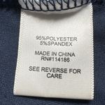 Juicy Couture  Velour Skirt Mini Skater Y2K Rhinestone Logo Navy‎ Blue M Photo 4