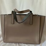 Kate Spade Authentic Gorgeous Light Gray/Taupe Leather Bag Purse πΊπΊ Photo 1