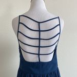 Bisou Bisou by Michele bohbot blue gown women’s size 6 Photo 3