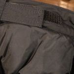 LANDS END Black Lined Snow Pants Zipper & Snap Close Internal Tab Sz MED 10/12 Photo 6