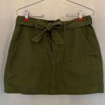 Indigo Rein Olive Green Utility Skirt Photo 0