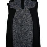 Yoana Baraschi Dress Women 12 Gray Black Yellow Marled Sheath Career Business Photo 0