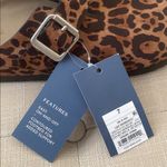 Universal Threads Universal Thread Brown Leopard Clogs with Buckle Photo 2