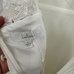 Lulus Forever a Fairytale White Lace Sleeveless Maxi Dress Size L Photo 6
