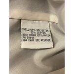 Vintage IZZI Jacket Womens Small White Blue Green Nautical Grandpa Striped Photo 6