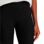 Veronica Beard  Zip Back Scuba Pants in black size 0 Photo 2