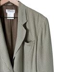 Olsen Collection Vintage Gingham Relaxed Blazer One Photo 3