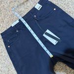 Judy Blue  High Waist Tummy Control Garment Dyed Wide Leg Crop Navy Jeans Photo 15