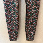 Nike Dri-Fit Black Multicolored Floral Active Leggings Womens Size Small Photo 2